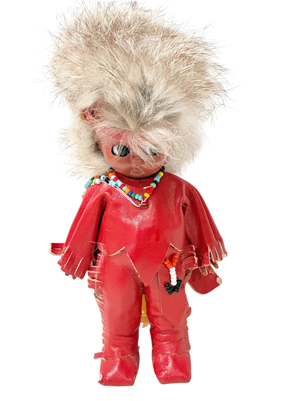 Carlson Dolls Mohawk Brave Indian Boy Doll 6” Collectible